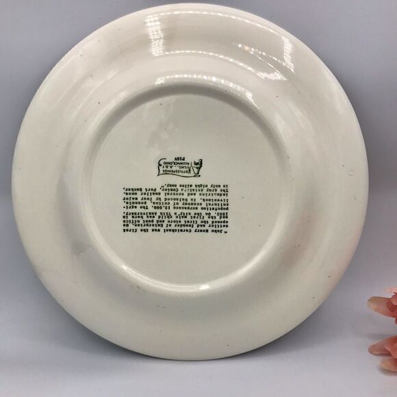 Kettlesprings Kilns Enterprise Alabama 75th Diamond Jubilee Commemorative Plate - Picture 5 of 14